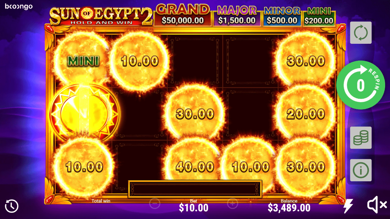 игровой автомат Sun Of Egypt 2